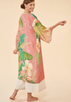 Kimono Gown - Delicate Tropical