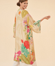 Kimono Gown - Tropical Flora and Fauna