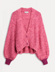 Cardigan - Fiery Pink