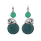 Green Earrings 9776
