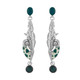 Green Earrings 9975