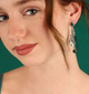 Green Earrings 9975