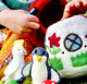 Felt Mushroom Bag