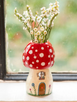 Cutest Little Bud Vase Mushroom