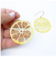 Citrus Slice Earrings