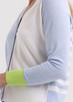 Split Cardi in Sky ZP7704 Split Cardi in Sky ZP7704