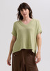 Textured V Top Lemongrass LC7761