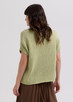 Textured V Top Lemongrass LC7761