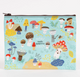 BQ Zipper Pouch - Cute Mushroom