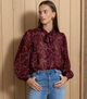 Magnolia Tie Neck Blouse
