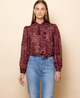 Magnolia Tie Neck Blouse