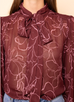 Magnolia Tie Neck Blouse