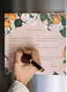 Meal Planner Notepad - Peaches