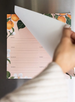 Meal Planner Notepad - Peaches