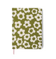 Jumbo soft Touch Journal - Green Floral
