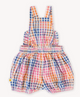 Bubble Frill Romper - Rainbow gingham