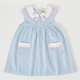 Lucy collared Dress - Sailor Stripe