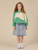 Esta A-Line Denim Skirt