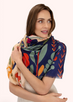 Print Scarf Scandi Floral PRI195