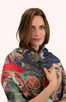 Luxury Print Scarf - Woodland Owl - LUX16