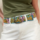 Windswept Embroidered Wool Belt Windswept Embroidered Wool Belt