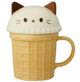 Cat  Ice Cream Mug
