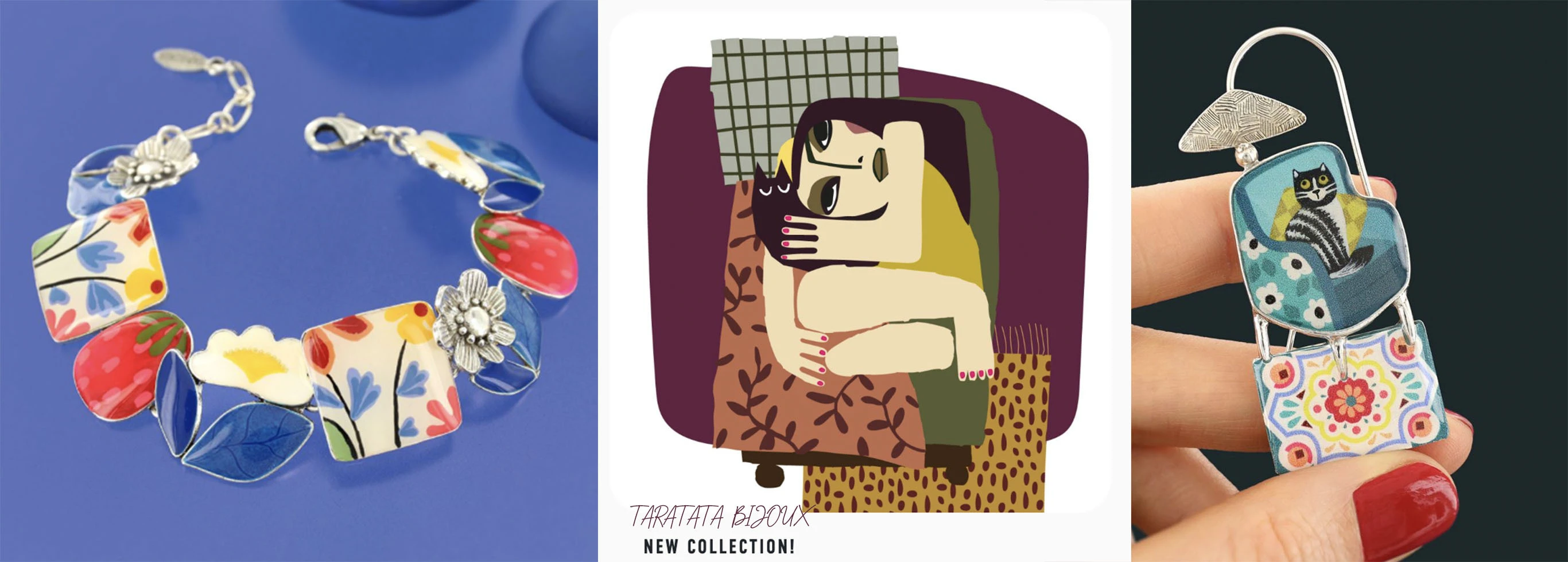 view the latest range of Taratata Bijoux jewellery from Australian stockist Hattie and the Wolf