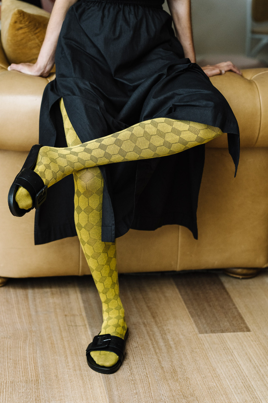 Honeycomb Tights - Hattie and the Wolf
