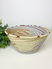 Telephone wire Large Deep Bowl - African Ivory