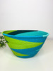 Telephone wire Large Deep Bowl - African Spring