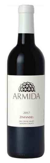 image of armida zinfandel wine bottle