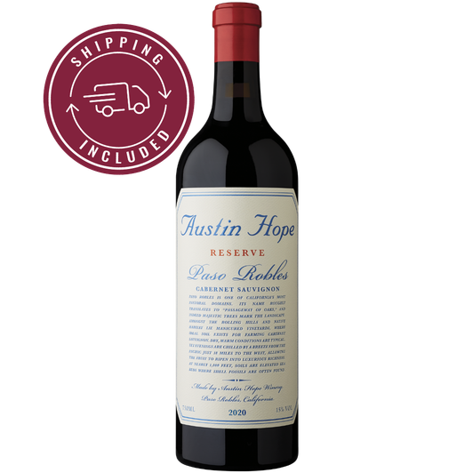 Austin Hope Reserve Cabernet Sauvignon 2022 12-pack