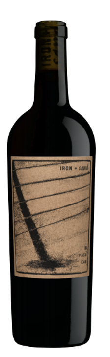 image of Iron and Sand Cabernet Sauvignon wine bottle