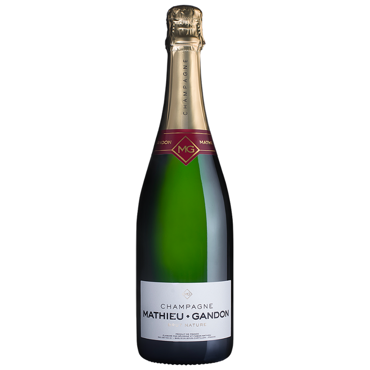 Mathieu-Gandon Champagne Brut Nature, Exclusive Grower Champagne!