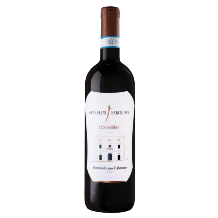 Guardiani Farchione Montepulciano XX Settembre, Italian Red Wine.