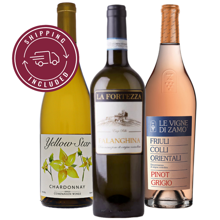Get this fantastic mixed package of wine! Shipped right to your door.
