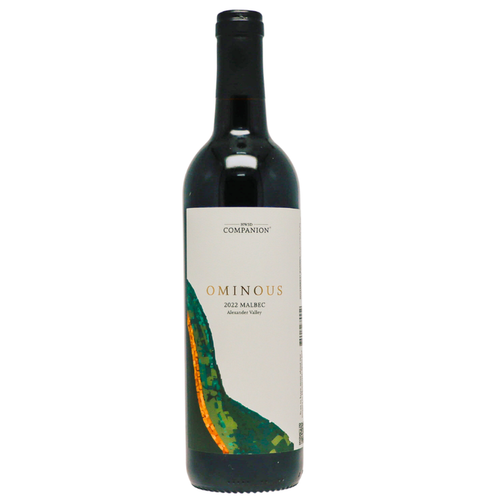 Companion Wines Ominous Alexander Valley Malbec
