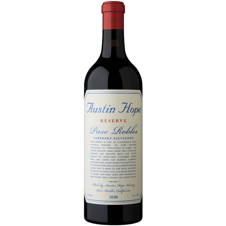 Austin Hope Reserve Cabernet Sauvignon 2022