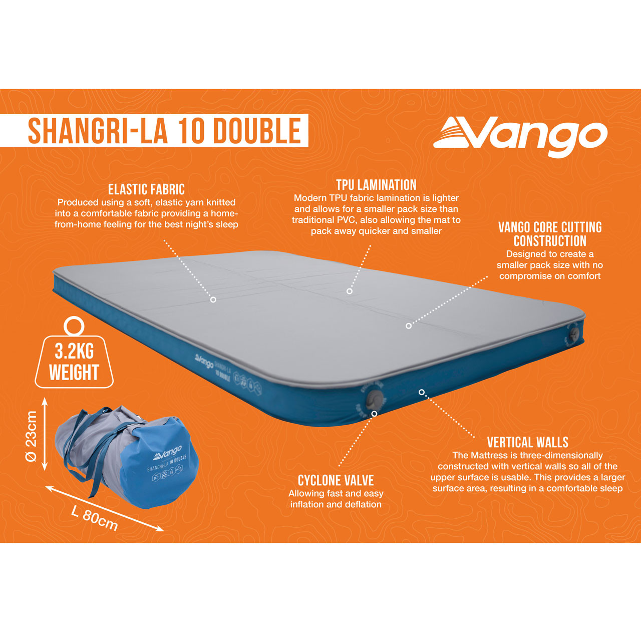 Vango Comfort 10 Double