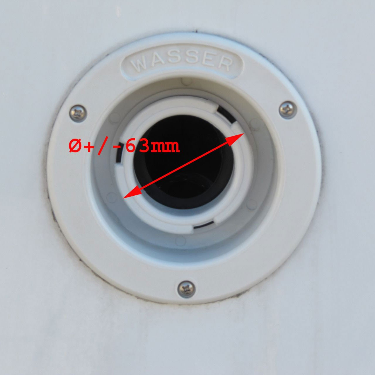 Wassertankdeckel HEOSwater connector
