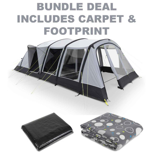 Kampa Croyde 6 AIR TC Air Tent - Bundle Deal