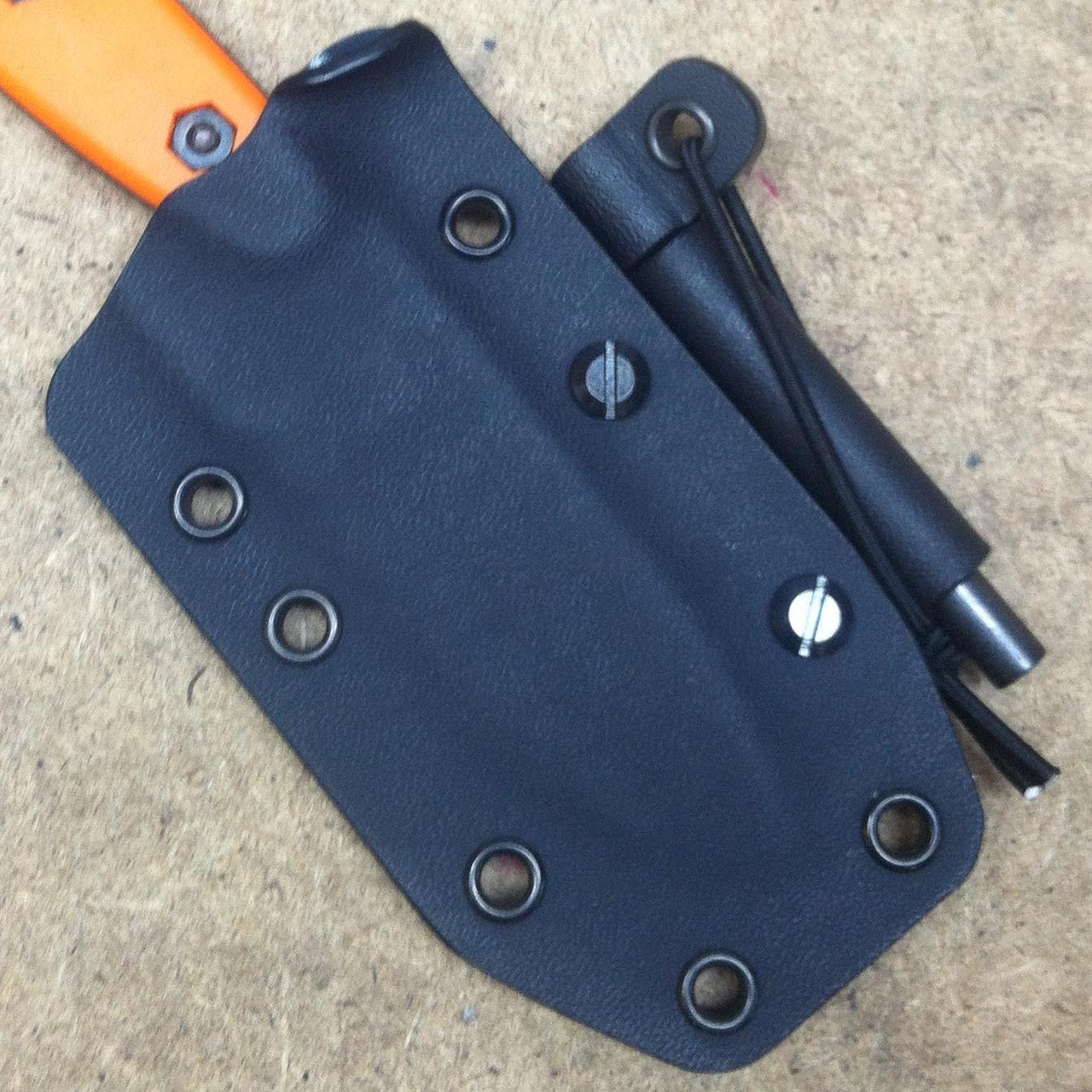 Hybrid Kydex® - Leather Drop loop - AZWELKE Custom Kydex Sheaths