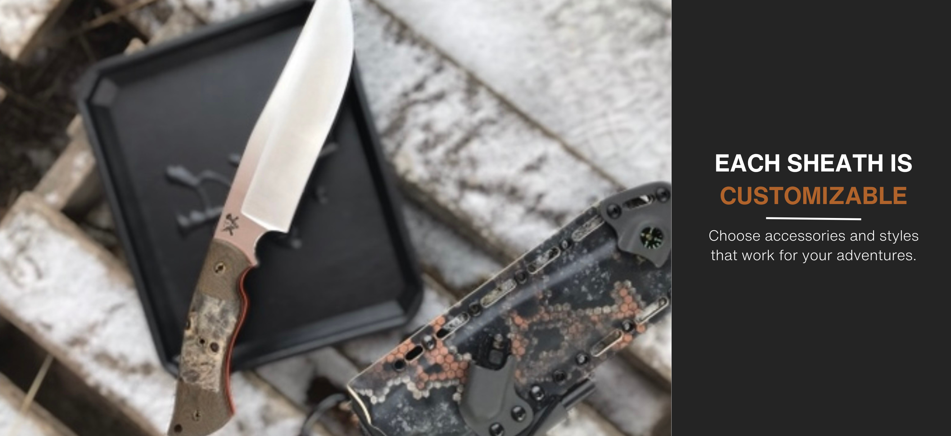 Kydex Knife Sheaths up to 11in Blade Length – CrankyTexan's Holsters & MFG.