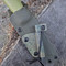 A simple, minimalist, foldover style sheath for Becker, Esee, Kabar, Mora knives