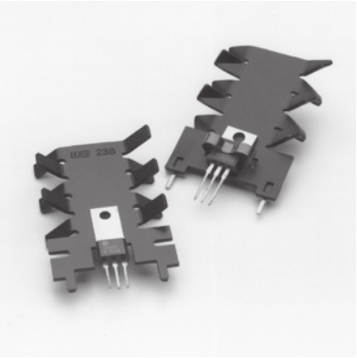 Wakefield Thermal 50X35MM To-220 Vertical Staggered Fin Heatsink - 238-200AB Wakefield Thermal 50X35MM To-220 Vertical Staggered Fin Heatsink - 238-200AB