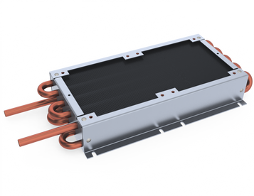 Wakefield Thermal 260MM x 133MM 18 FPI HYDRO-AIR Series Aluminum Heat Exchanger – 124925