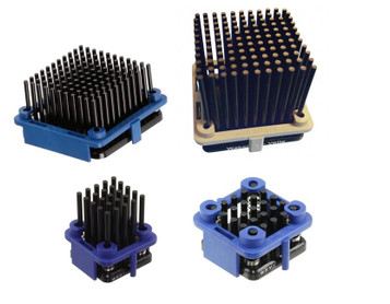 Wakefield Thermal 19X19MM Pin Fin Clip Heatsink - 901-19-2-33-2-B-0