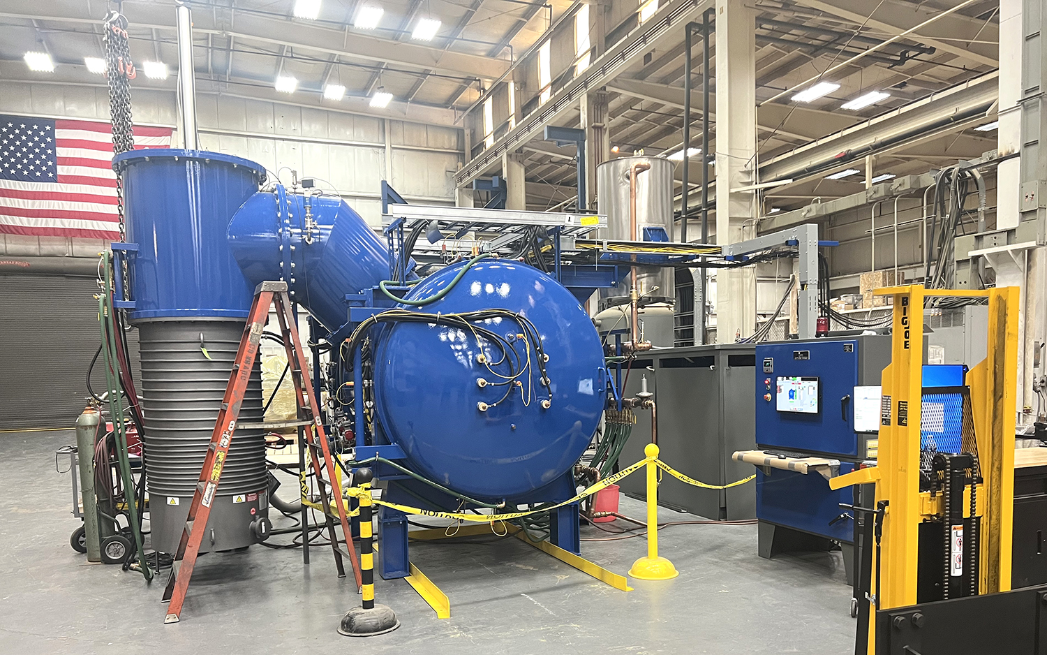 C/A Design's New Vacuum Aluminum Brazing Furnace