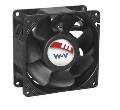 Wakefield Thermal 92mm by 25mm DC Fan 81CFM - DC0922512V2B-3T0