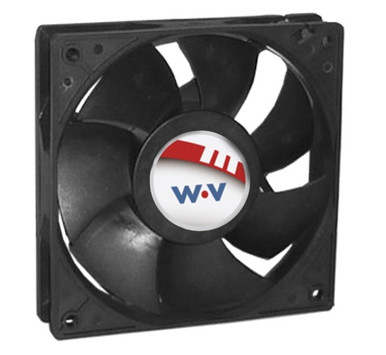 Wakefield Thermal 120mm by 25mm DC Fan 121.1CFM - DC1202512V2B-3T0